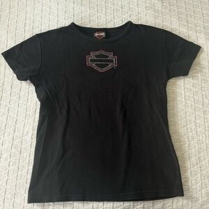 Harley-Davidson Black Short Sleeve Tee